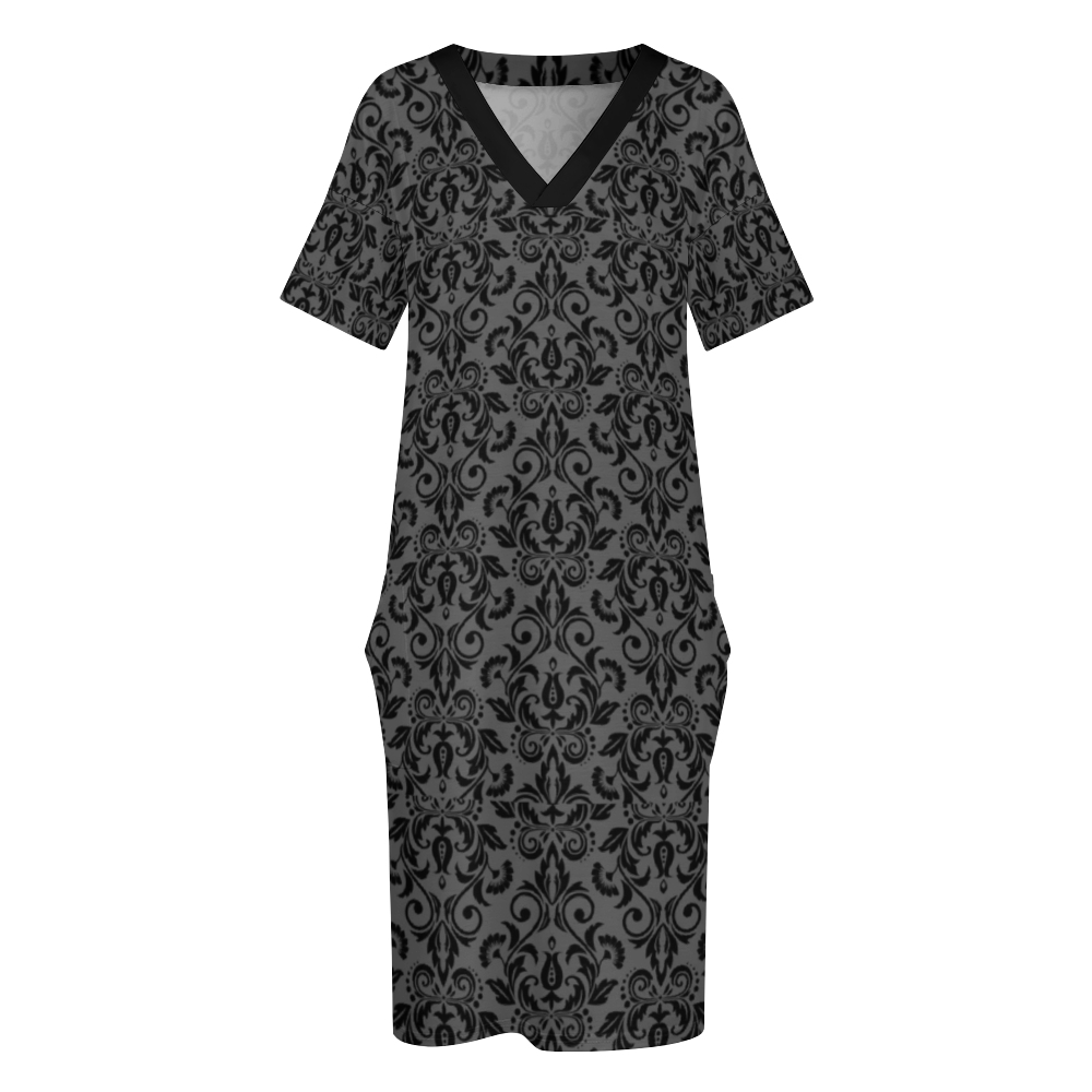 CLASSY GOTH Sundress with Pockets