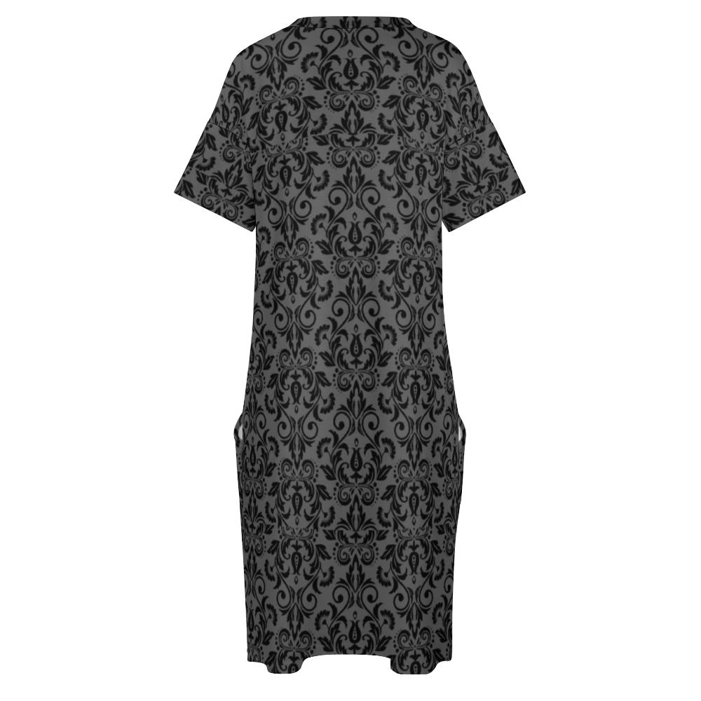 CLASSY GOTH Sundress with Pockets