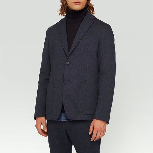 Slim Fit Solid Casual Suit Coat