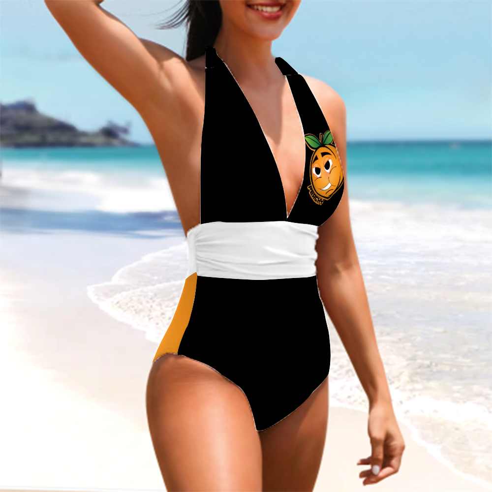 PEACHY Tankini Halterneck One Piece