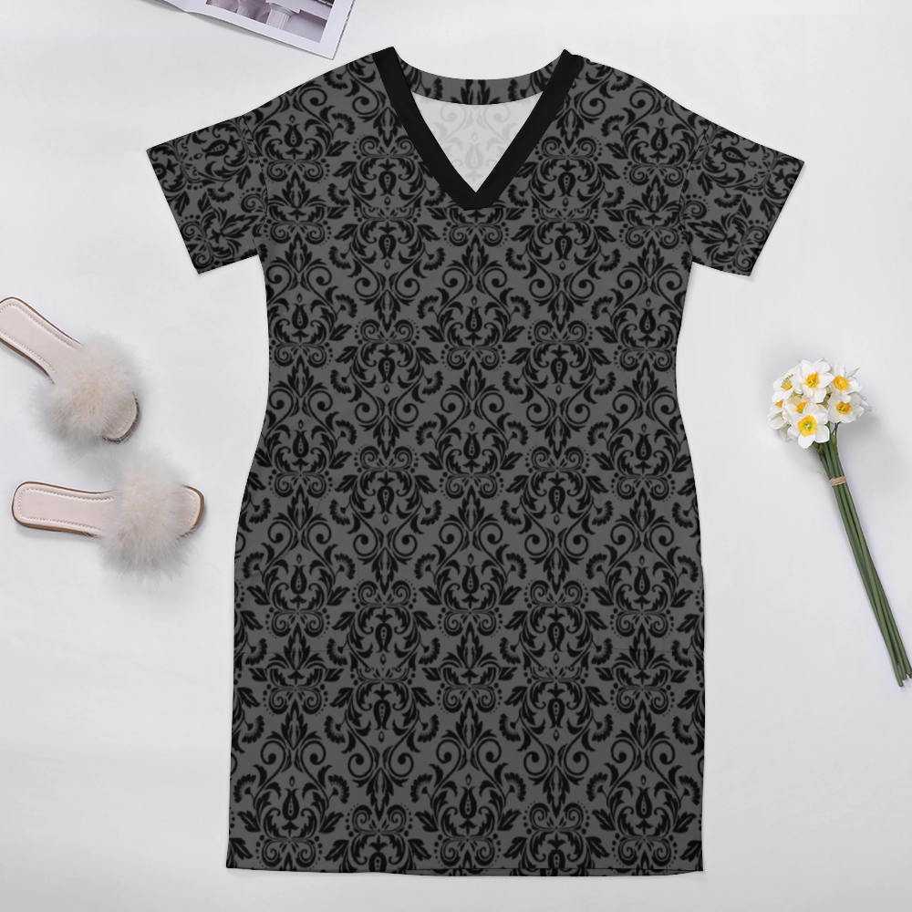 CLASSY GOTH Sundress with Pockets