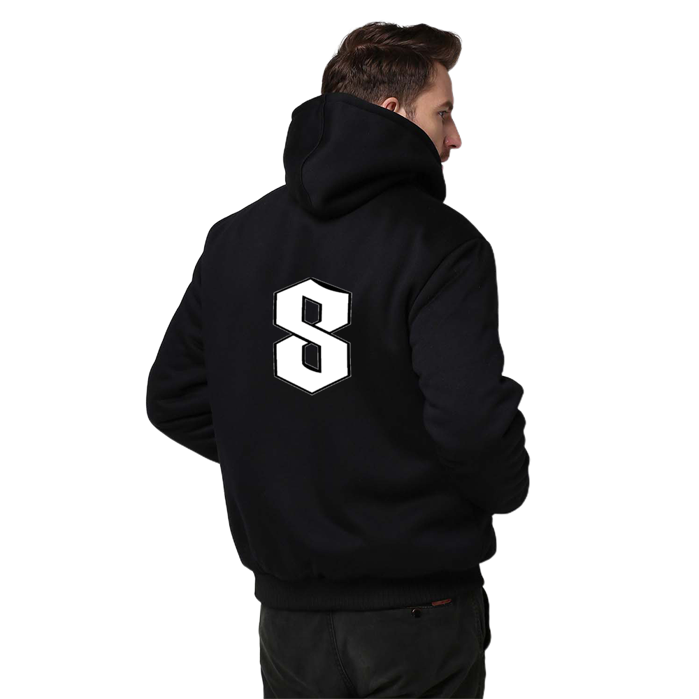 Crazy 8s Thick Plush Zip Hoodie