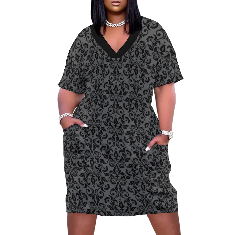 CLASSY GOTH Sundress with Pockets