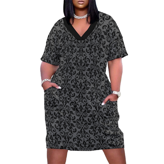 CLASSY GOTH Sundress with Pockets