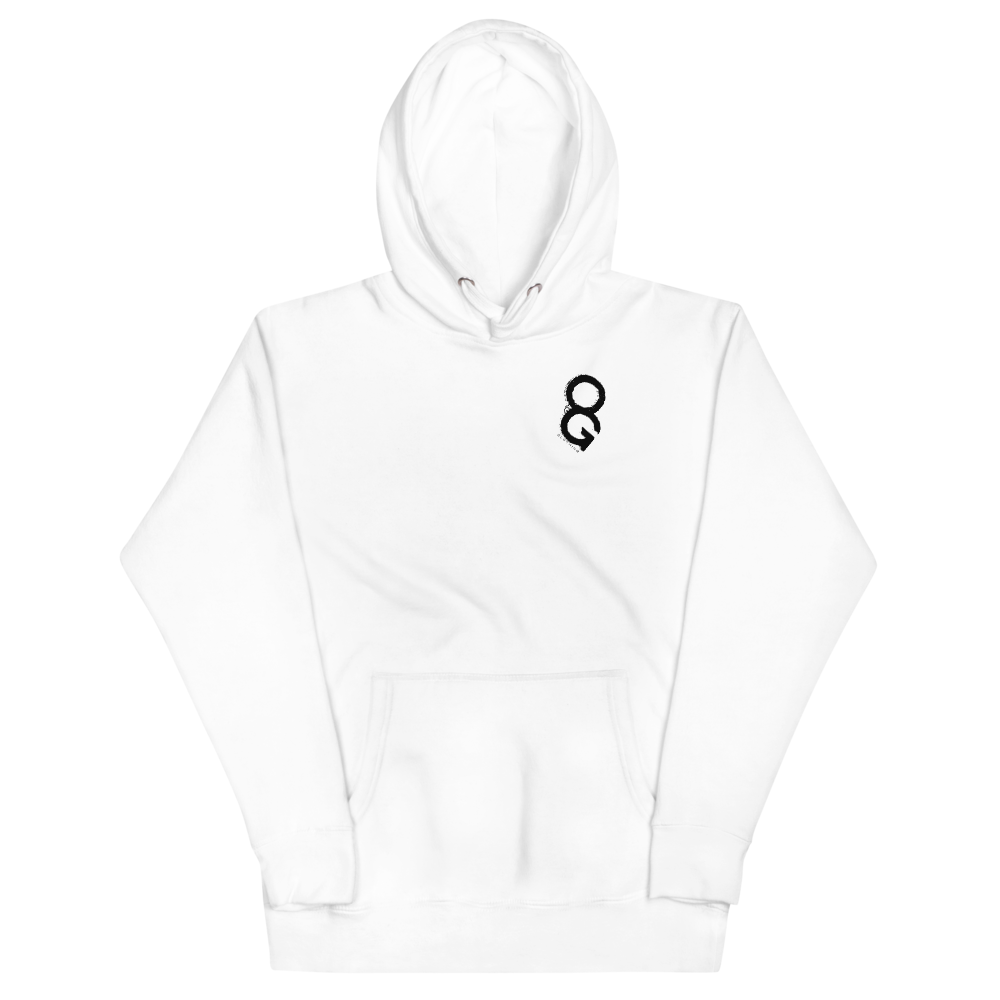 "OG BRAND" White Hoodie