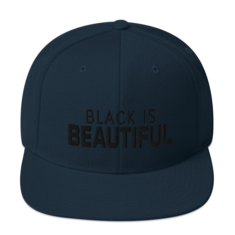 "BLACK IS BEAUTIFUL" Snapback Hat