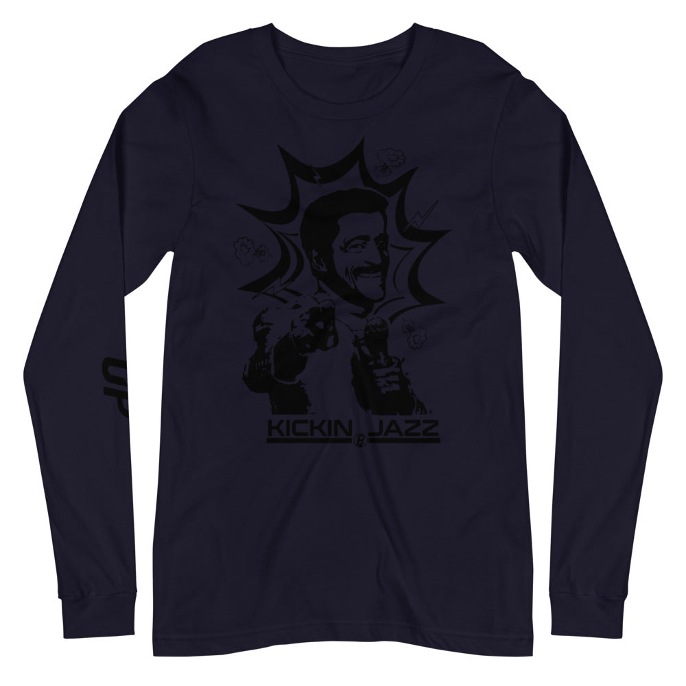 "KICKIN JAZZ" Long Sleeve Tee