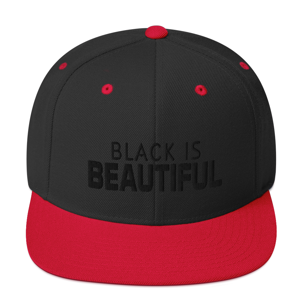 "BLACK IS BEAUTIFUL" Snapback Hat