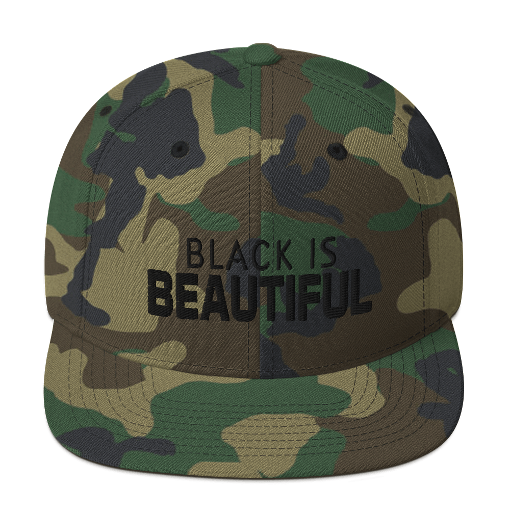 "BLACK IS BEAUTIFUL" Snapback Hat