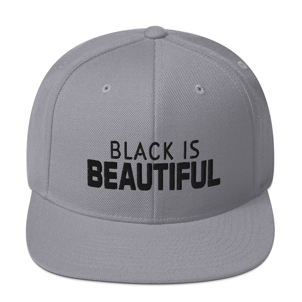 "BLACK IS BEAUTIFUL" Snapback Hat
