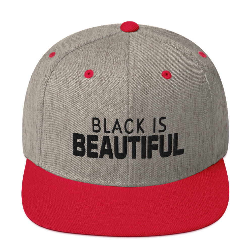 "BLACK IS BEAUTIFUL" Snapback Hat