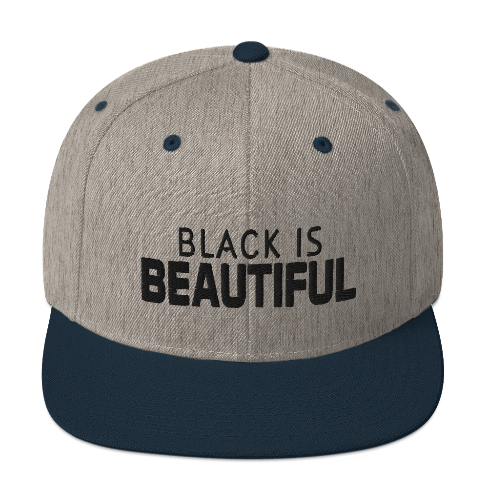 "BLACK IS BEAUTIFUL" Snapback Hat
