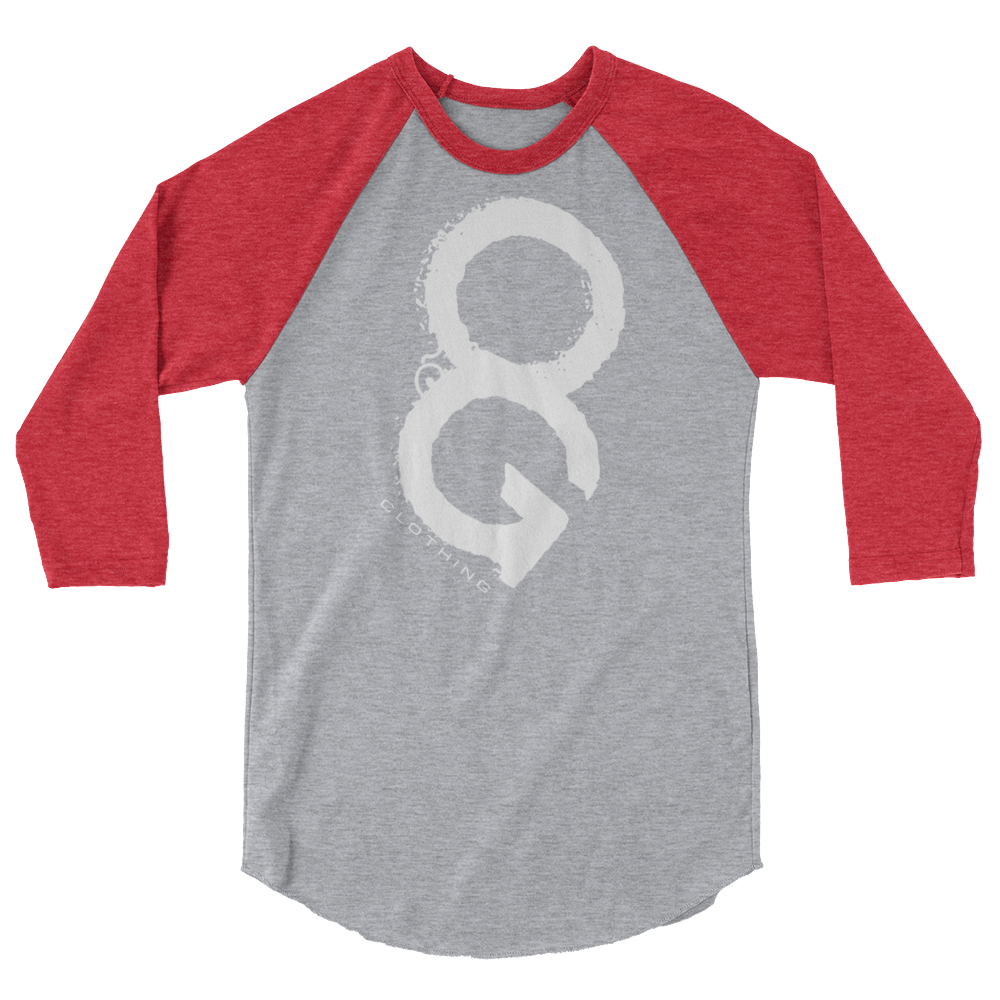 "OG BRAND" 3/4 sleeve raglan shirt