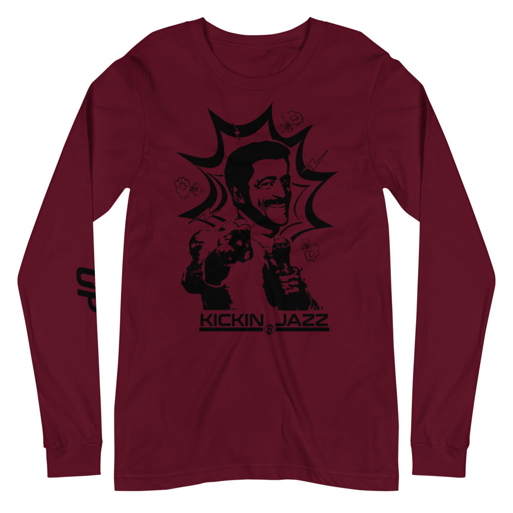 "KICKIN JAZZ" Long Sleeve Tee