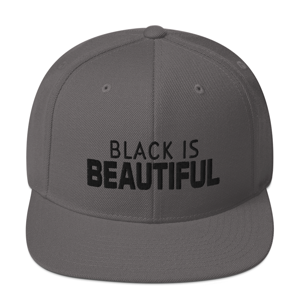 "BLACK IS BEAUTIFUL" Snapback Hat