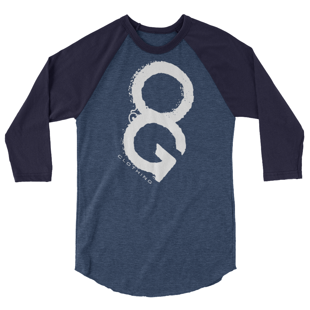 "OG BRAND" 3/4 sleeve raglan shirt