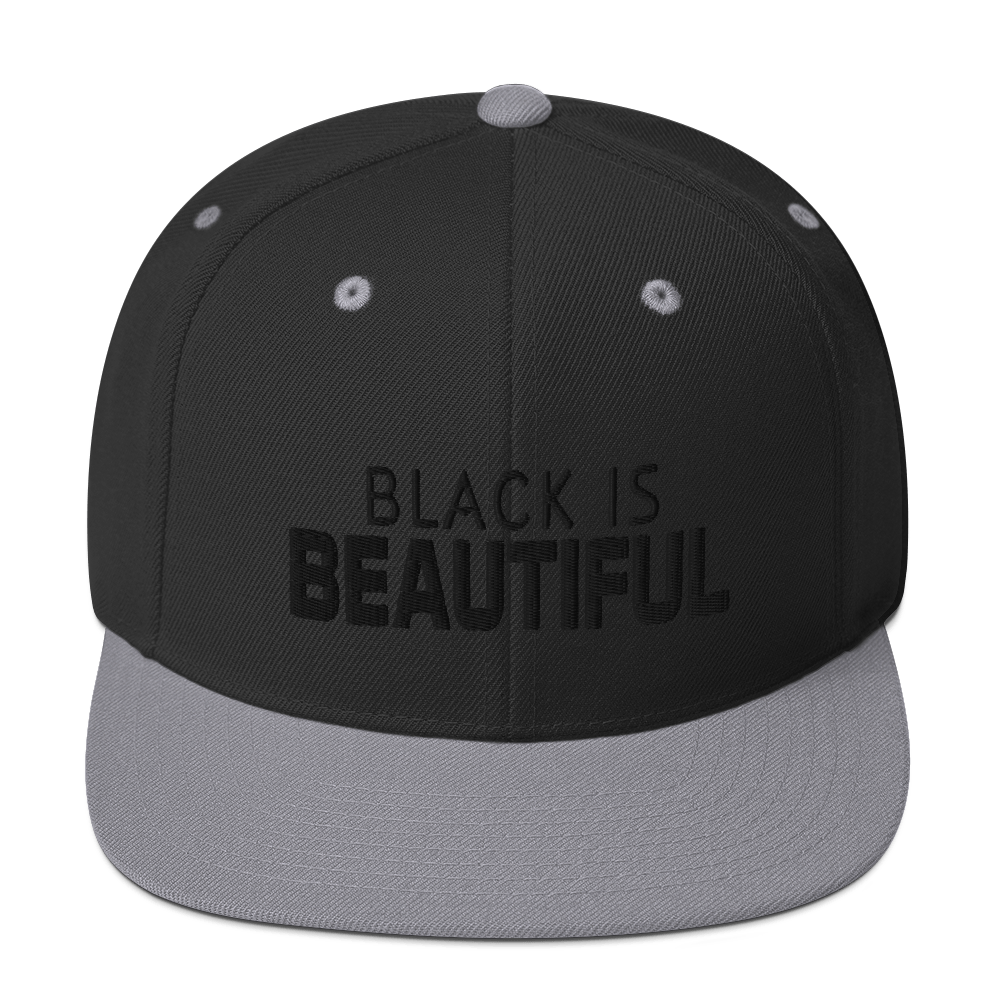 "BLACK IS BEAUTIFUL" Snapback Hat
