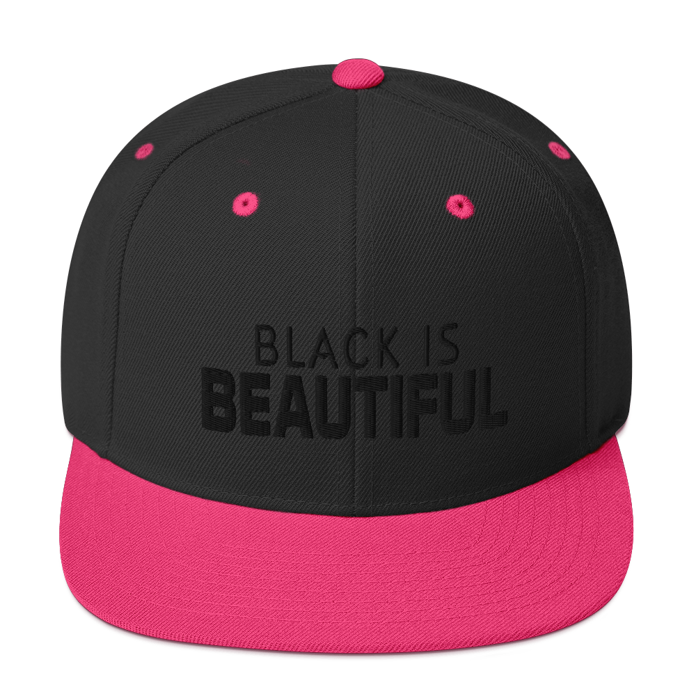 "BLACK IS BEAUTIFUL" Snapback Hat