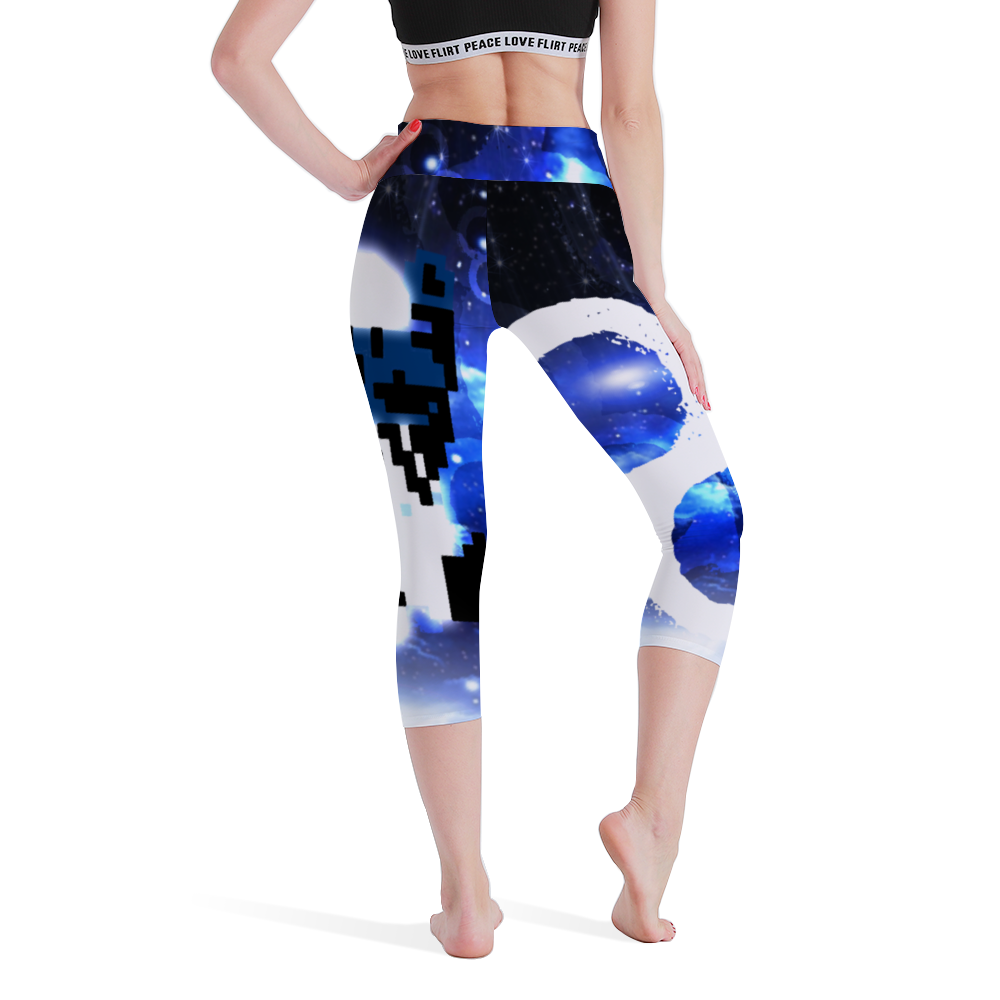 "SKY WALKER" Yoga Pants Cropped