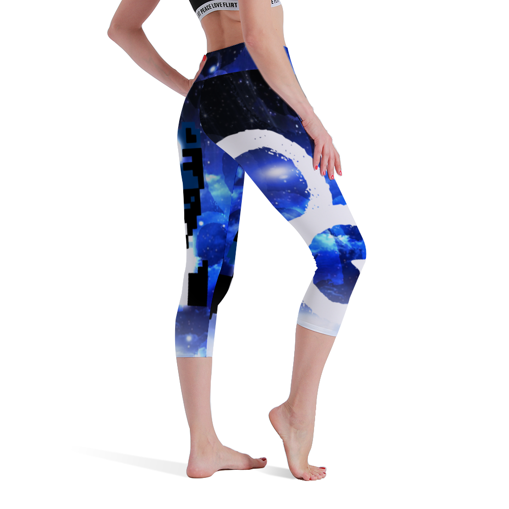 "SKY WALKER" Yoga Pants Cropped