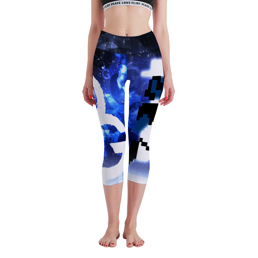 "SKY WALKER" Yoga Pants Cropped
