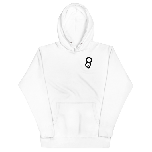 "OG BRAND" White Hoodie