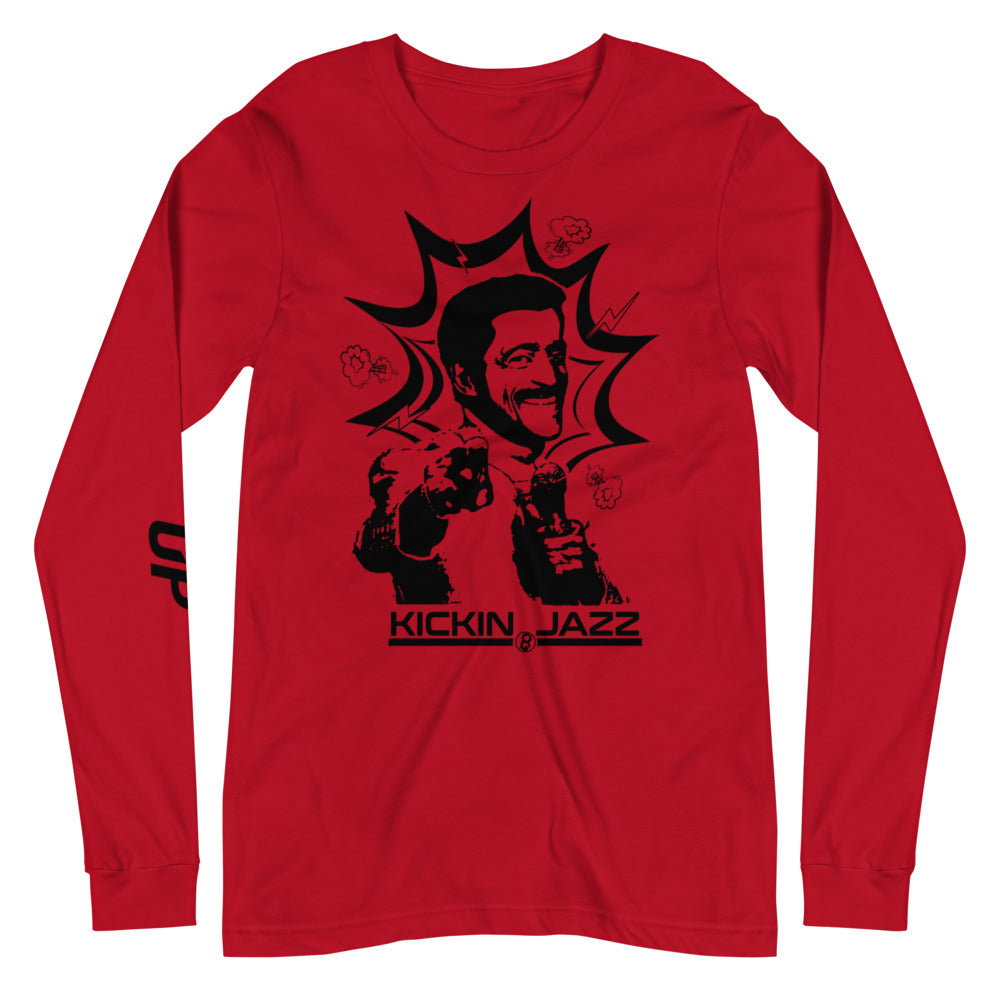 "KICKIN JAZZ" Long Sleeve Tee